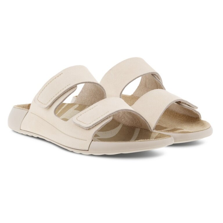 ECCO Sandale Cozmo Flat limestone Damen