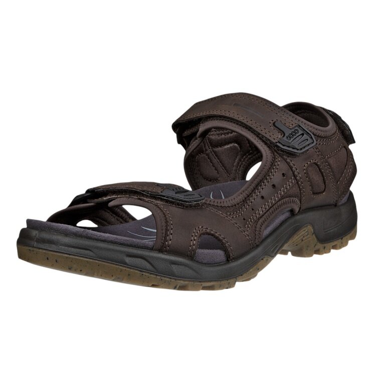 ECCO Sandale Offroad Yucatan Plus (weiches Nubukleder) braun Herren