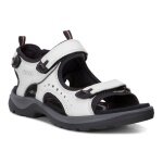 ECCO Sandale Offroad Andes II (Nubukleder) weiss Damen