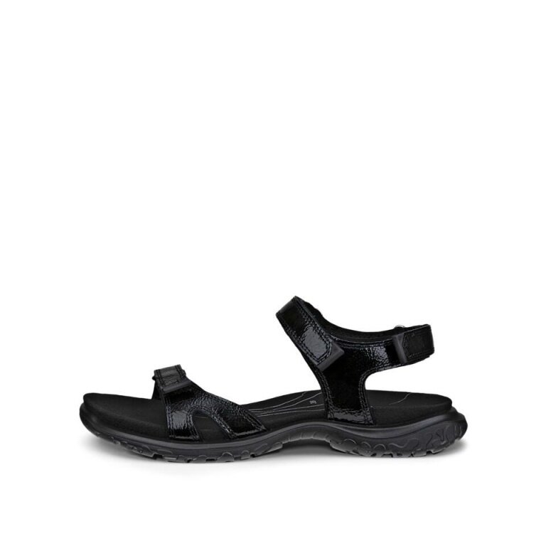 ECCO Sandale Offroad Roam (Lackleder) schwarz Damen