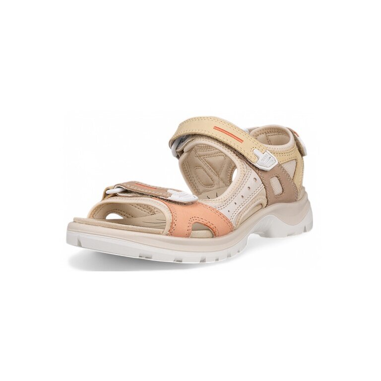 ECCO Sandale Yucatan Leder beige Damen
