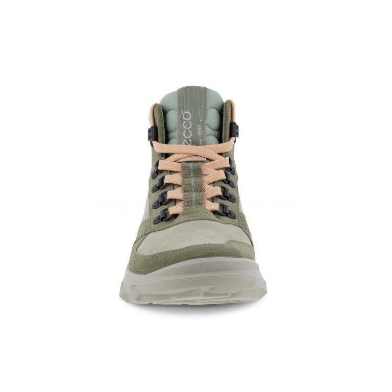 ECCO Sneaker-Wanderschuhe MX Mid (halbhoch, wasserdicht) olivegrün 