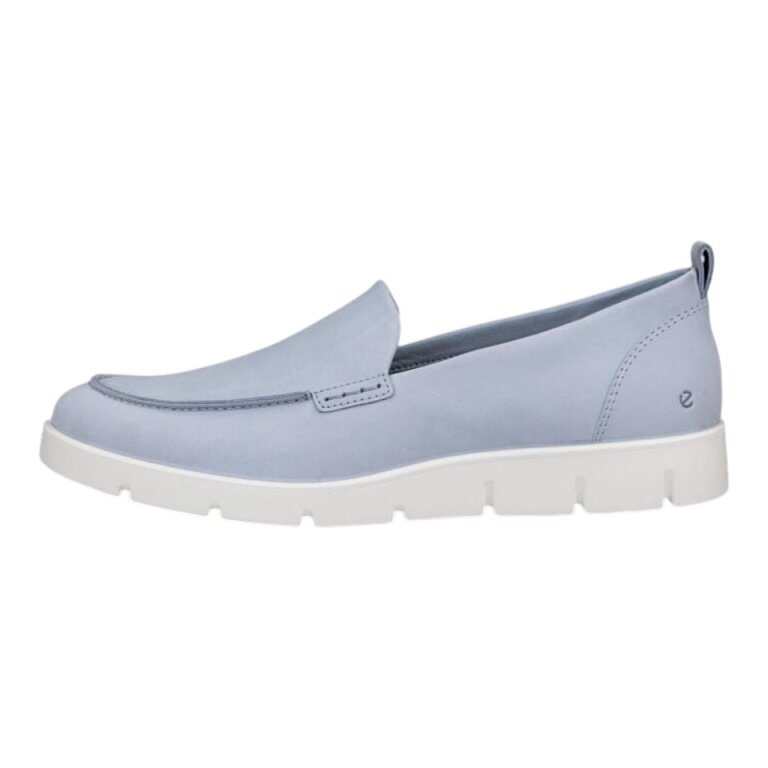 Ecco Slipper Bella (Nubukleder) blau Damen