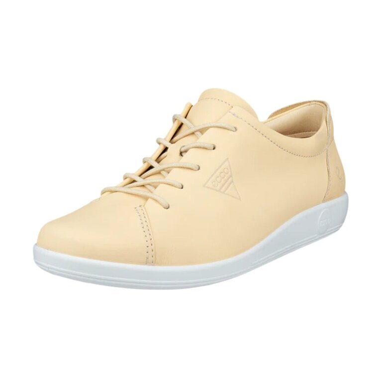 ECCO Sneaker Soft 2.0 Anniversary (ECCO Leder) gelb Damen