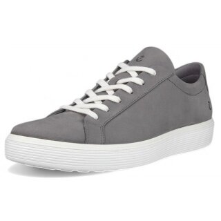 ECCO Sneaker Soft 60 (Premium-Leder) grau Herren