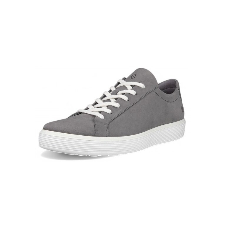 ECCO Sneaker Soft 60 (Premium-Leder) grau Herren