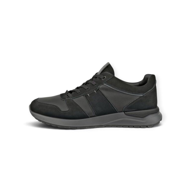 ECCO Sneaker Astir Neo (Vollnarbenleder) schwarz Herren