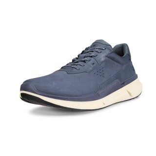 ECCO Sneaker Biom 2.2 Low (Premium-Leder) dunkelblau Herren
