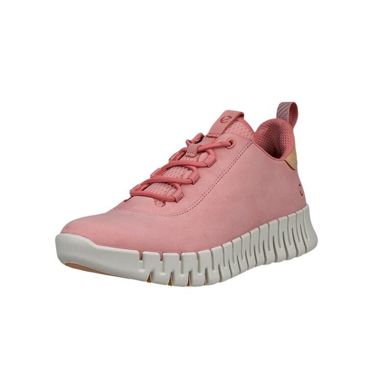ECCO Sneaker Gruuv Lea (weiches Nappaleder) pink/rosa Damen