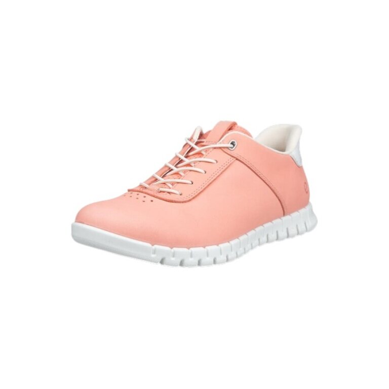ECCO Sneaker Gruuv Lite (Nubukleder) coralorange Damen
