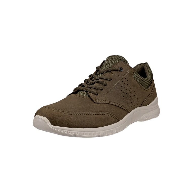 ECCO Sneaker Irving Low Lace (Vollnarbenleder) braun Herren