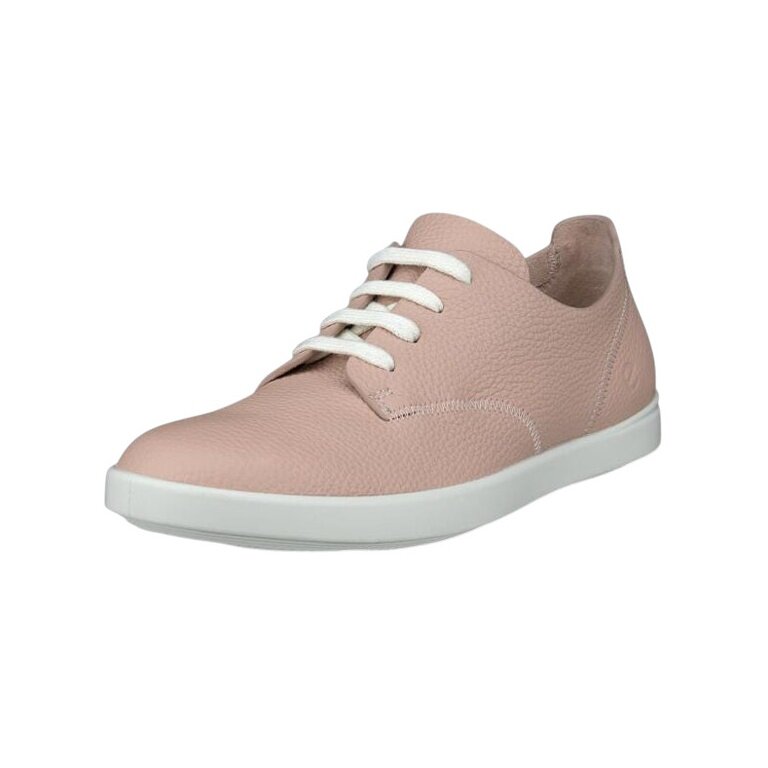 ECCO Sneaker Leisure Lace Up (weiches Premium-Leder) rosa Damen