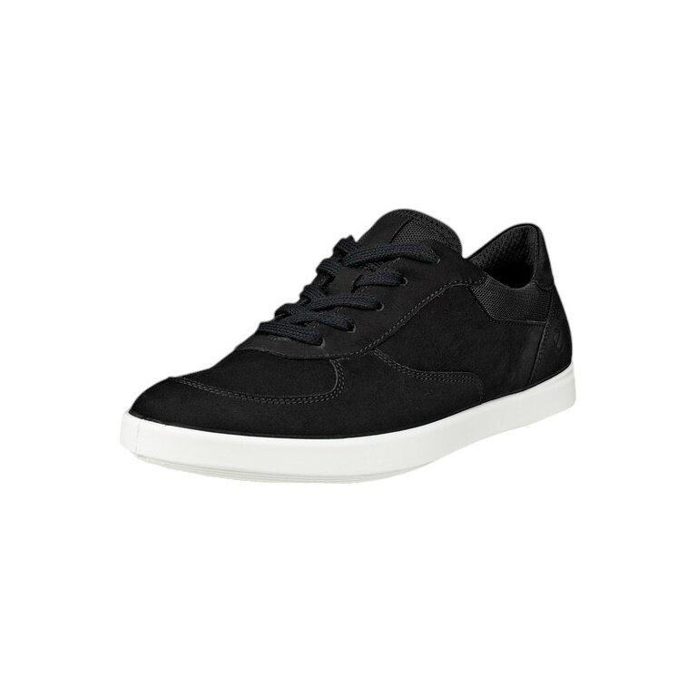 ECCO Sneaker Leisure Oxford (Premium-Leder) schwarz Damen