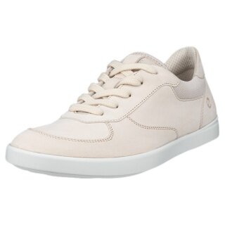 ECCO Sneaker Leisure Oxford (Premium-Leder) limestone Damen