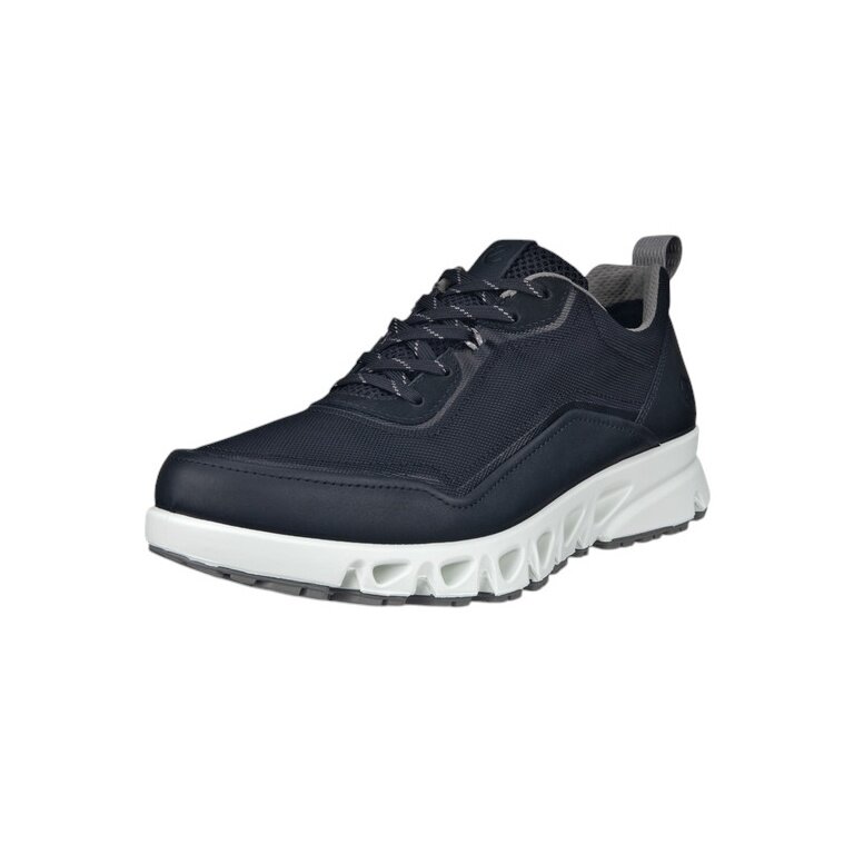 ECCO Sneaker Multi-Vent Gtxs Tex Lea (Vollnarbenleder, wasserdicht) schwarz Herren