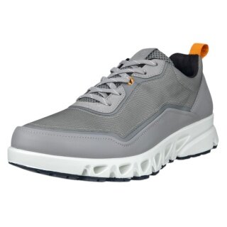 ECCO Sneaker Multi-Vent Gtxs Tex Lea (Vollnarbenleder, wasserdicht) grau Herren