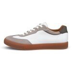 ECCO Sneaker Soft 10 (Premium-Leder) 2026 weiss/dunkelbeige Herren