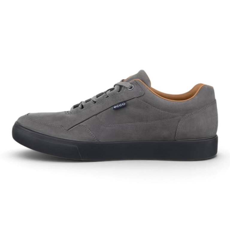 ECCO Sneaker Soft 10 (Premium-Leder) grau Herren