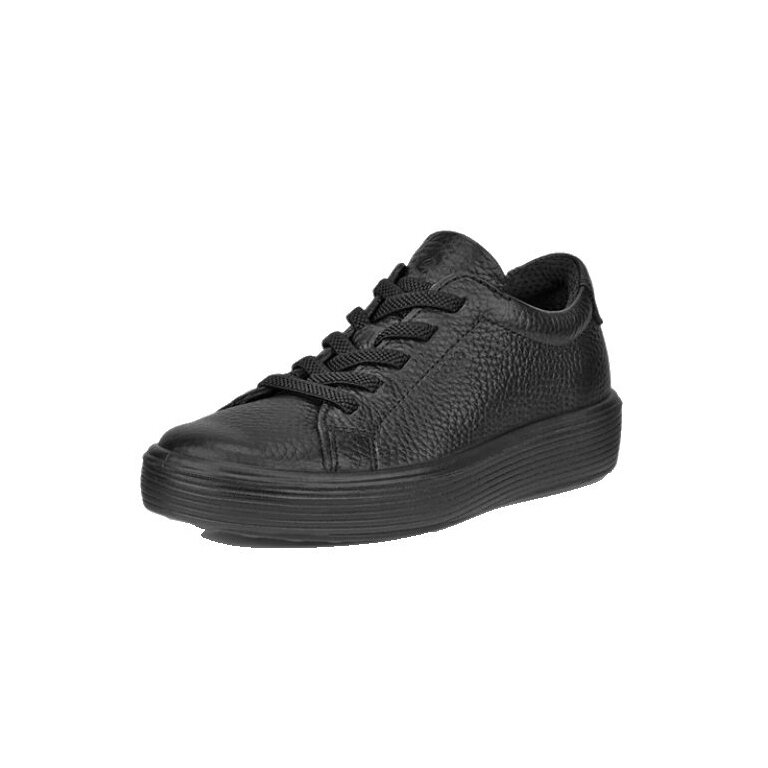 ECCO Sneaker Soft 60 (ECCO Leder) schwarz Kinder