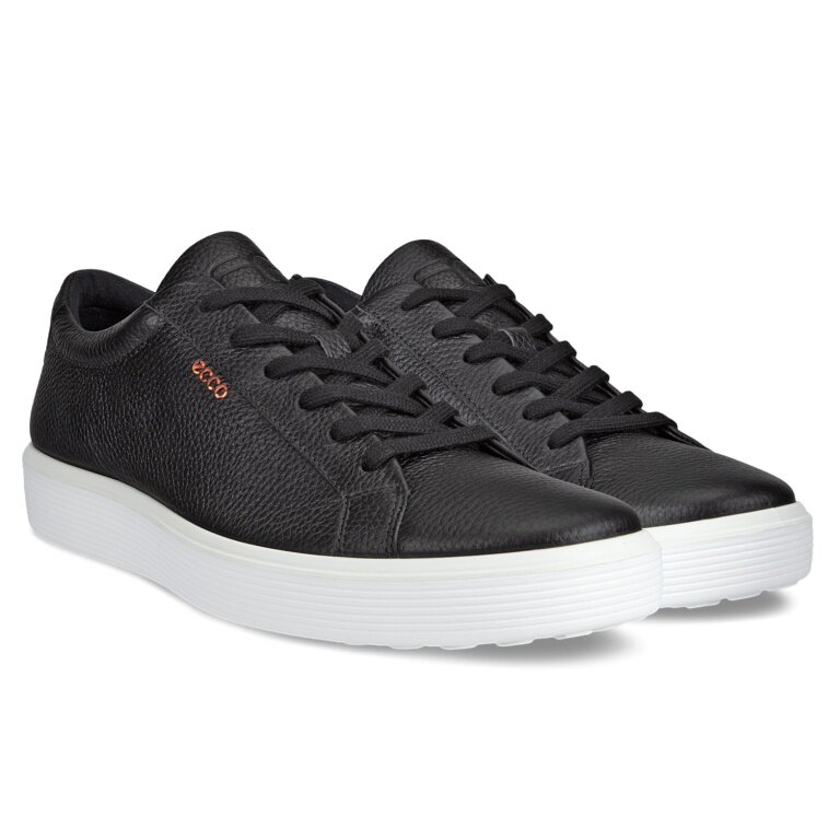ECCO Sneaker Soft 60 (Premium-Leder) schwarz Herren