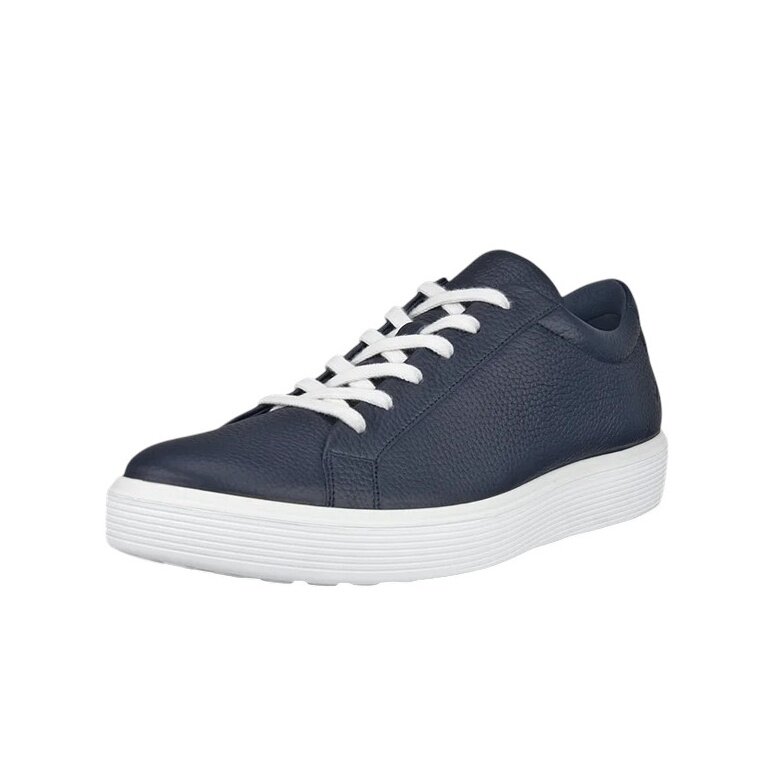 ECCO Sneaker Soft 60 (Premium-Leder) marineblau Herren