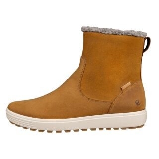 ECCO Winterstiefel Soft 7 Tred Warm (Nubukleder) hellbraun Damen