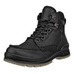ECCO Alltag-Travelschuhe Track 25 Mid GTX (Nubukleder, wasserdicht) schwarz Herren