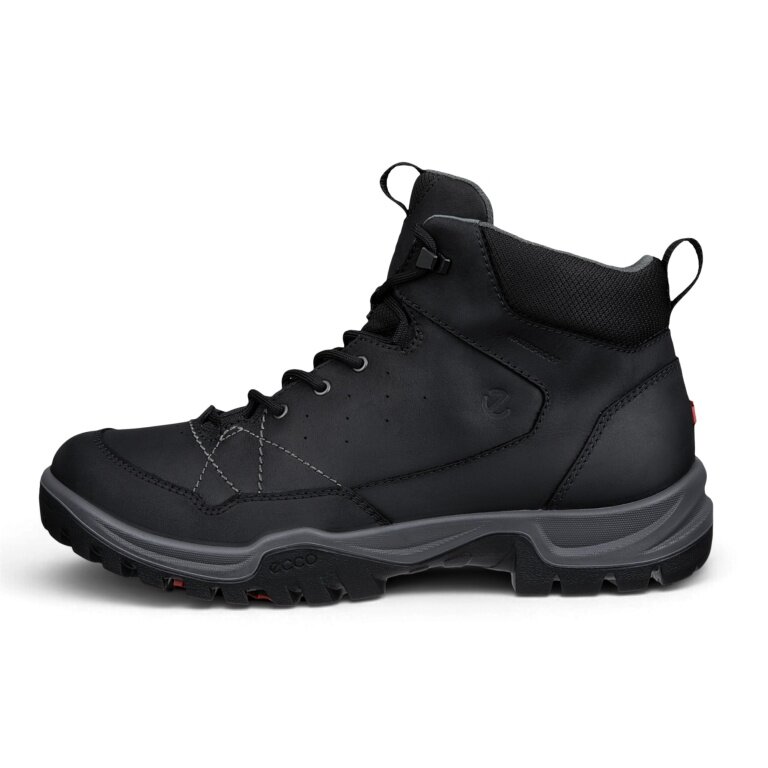 ECCO Wanderschuhe Receptor Trekk WP (Nubukleder, wasserdicht) schwarz Herren