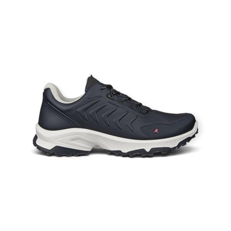 ECCO Wanderschuhe Receptor XP WP (Vollnarbenleder, wasserdicht) schwarz Damen