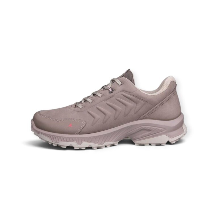 ECCO Wanderschuhe Receptor XP WP (Nubukleder, wasserdicht) grau Damen