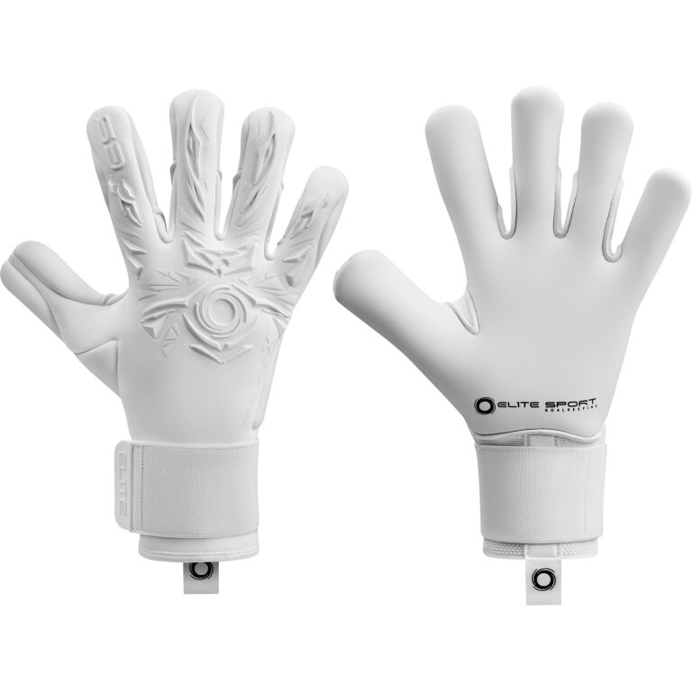 Elite Sport Torwarthandschuhe Neo Revolution X - 4mm Ultra GTech Pro Latex für außergewöhnlichen Grip - weiss