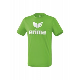 Erima Sport-Tshirt Promo (100% Polyester) grün/weiss Kinder