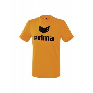 Erima Sport-Tshirt Promo (100% Polyester) orange/schwarz Herren