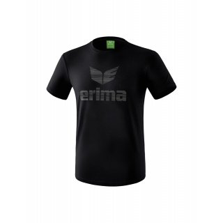Erima Sport-Tshirt Essential - Baumwollmix - schwarz/grau Herren