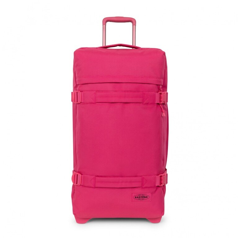 Eastpak Travel-Reisetasche Transit'r M (mit Rollen, 78 Liter) 2026 Monotone pink