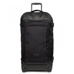 Eastpak Travel-Reisetasche Tranverz CNNCT M Coat (78 Liter) mit Rollen schwarz