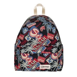 Eastpak Alltags-Rucksack Padded Pak´r Road To Print schwarz/bunt 24 Liter