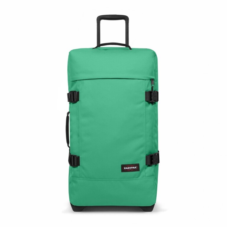 Eastpak Travel-Reisetasche Tranverz M Gem Green (78 Liter) mit Rollen grün