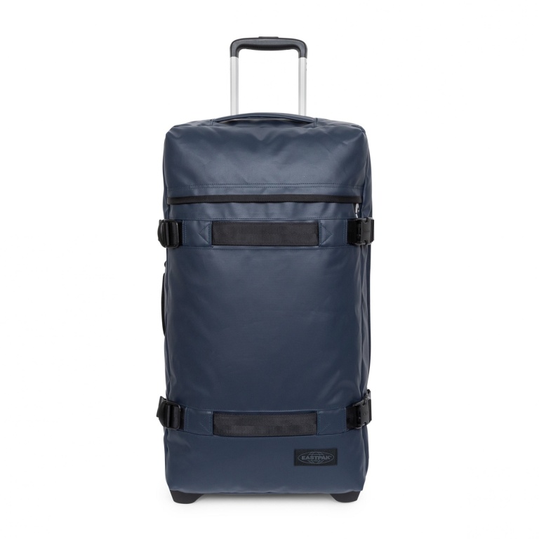 Eastpak Travel-Reisetasche Transit'r M mit Rollen (78 Liter) navyblau