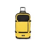 Eastpak Travel-Reisetasche Transit'r Pro M Authentic Original (mit Rollen, 63 Liter) gelb/schwarz