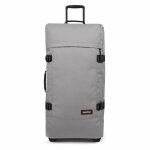 Eastpak Travel-Reisetasche Tranverz L Pebble Grey (121 Liter) mit Rollen grau