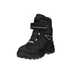Ecco Winterstiefel Snow Mountain (Nubukleder/Textil, wasserdicht) schwarz Kinder