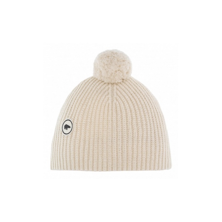 Eisbär Mütze (Pompon) Mirna - Kaschmir - beige Damen