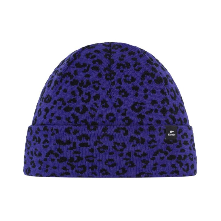 Eisbär Wintermütze (Beanie) Banto - Damen violett/schwarz - 1 Stück