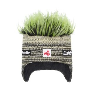 Eisbär Wintermütze (Ohrenmütze) Campo Cocker SA - braun/beige/grün - 1 Stück