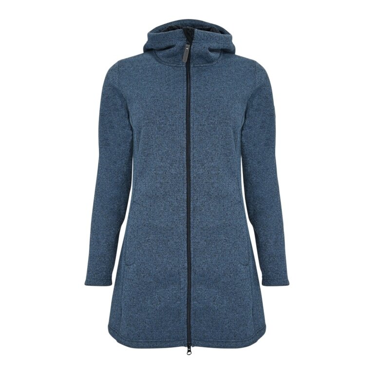 Elkline Fleecejacke Morning Dew (Fleecemantel) dunkelblau Damen