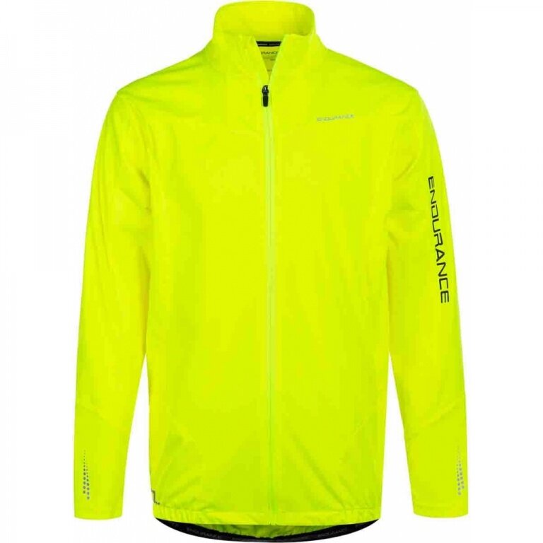 Endurance Fahrrad-Regenjacke Cluson Membrane (wasserdicht) neongelb Herren