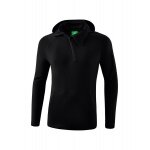 Erima Kapuzenpullover (Hoodie) Essential - Baumwolle - schwarz Herren
