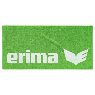 Erima Duschtuch Jacquard Schriftzug grün/weiss 140x70cm