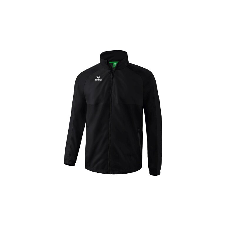 Erima Sport-Allwetterjacke Team (100% Polyester, wasserdicht) schwarz Herren